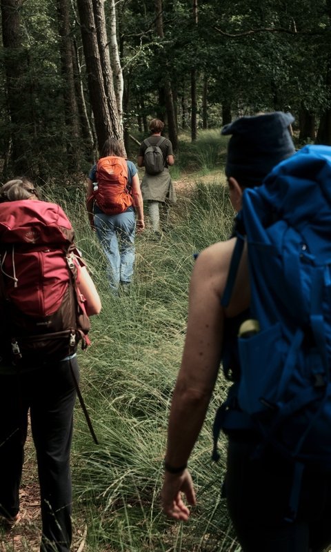 A five-day deepening walking journey through the nature reserves along the Dutch-Belgian border, including a two-day silent retreat at the Trappist monastery Westmalle Abbey.